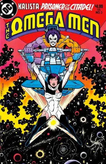 The Omega Men, Vol. 1 #3B - B RED 6