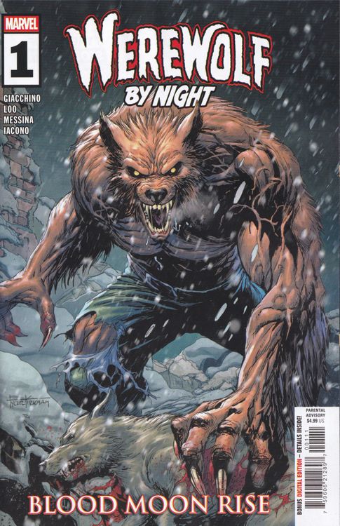 Werewolf By Night: Blood Moon Rise #1A - A BLACK 74